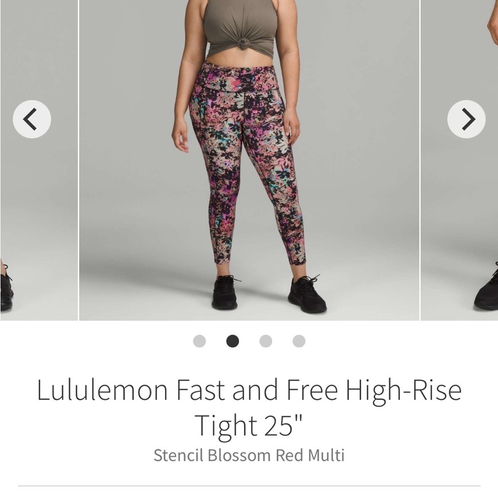 Lululemon Fast and Free High-Rise Tights